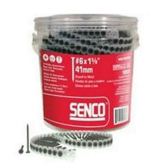 4,000-Pack Collated Underlay Screws SENCO 07Q100PB 7-Gauge 1 in 4,000-Pack Collated Underlay Screws SENCO 07Q100PB 7-Gauge 1 in